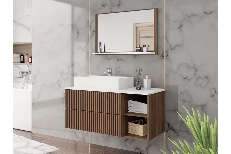 Askersund Kylpyhuonekalustesetti - Talo & remontointi - Keittiö & kylpyhuone - Kylpyhuone - Kylpyhuonekalusteet - Kylpyhuonekalustepaketit