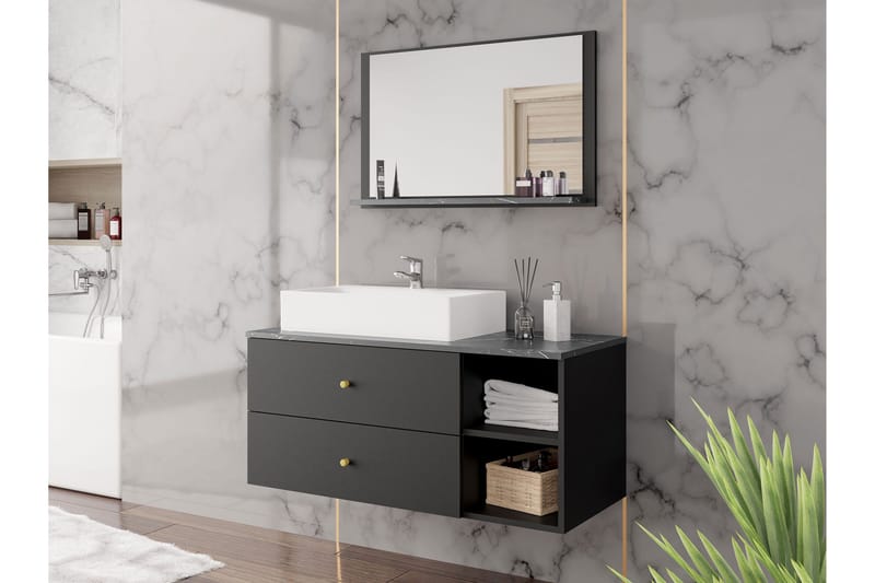 Askersund Kylpyhuonekalustesetti - Talo & remontointi - Keittiö & kylpyhuone - Kylpyhuone - Kylpyhuonekalusteet - Kylpyhuonekalustepaketit