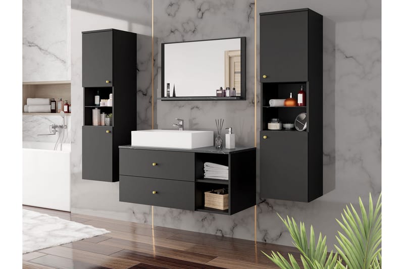 Askersund Kylpyhuonekalustesetti - Talo & remontointi - Keittiö & kylpyhuone - Kylpyhuone - Kylpyhuonekalusteet - Kylpyhuonekalustepaketit