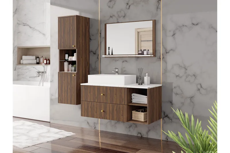 Askersund Kylpyhuonekalustesetti - Talo & remontointi - Keittiö & kylpyhuone - Kylpyhuone - Kylpyhuonekalusteet - Kylpyhuonekalustepaketit