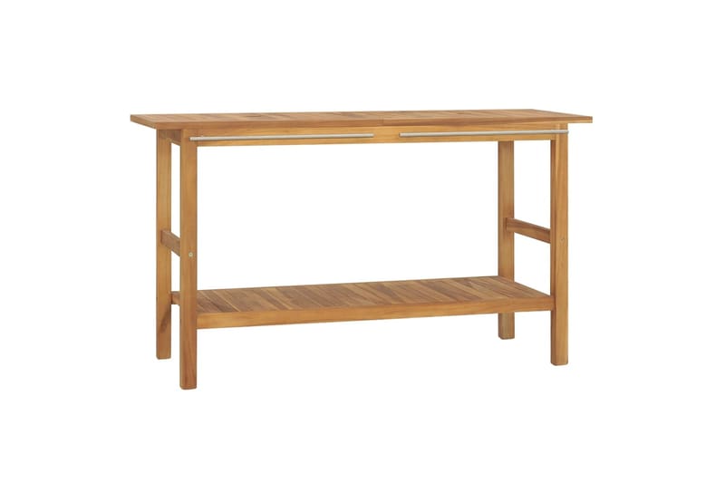 beBasic Kylpyhuoneen allaskaappi täysi tiikki 132x45x75 cm - Ruskea - Talo & remontointi - Keittiö & kylpyhuone - Kylpyhuone - Kylpyhuonekalusteet - Kylpyhuonekaapit