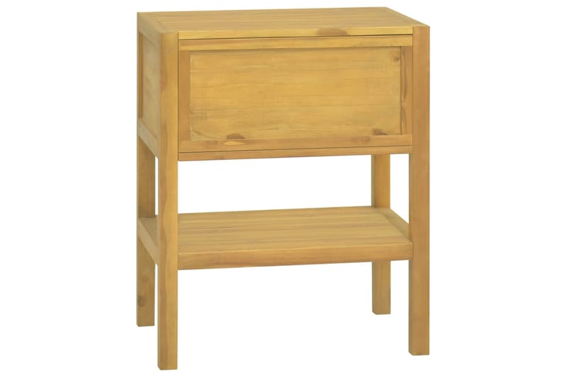 beBasic Kylpyhuoneen kaappi 60x40x75 cm täysi tiikki - Ruskea - Talo & remontointi - Keittiö & kylpyhuone - Kylpyhuone - Kylpyhuonekalusteet - Kylpyhuonekaapit