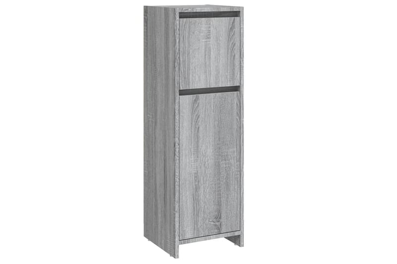 beBasic Kylpyhuoneen kaappi harmaa Sonoma 30x30x95 cm tekninen puu - Harmaa - Talo & remontointi - Keittiö & kylpyhuone - Kylpyhuone - Kylpyhuonekalusteet - Kylpyhuonekaapit