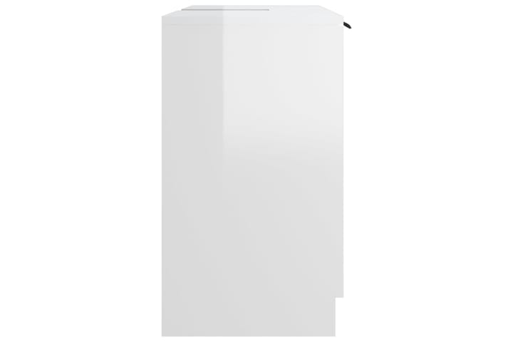 beBasic Kylpyhuoneen kaappi korkeak. valk. 64,5x33,5x59 cm tekninen puu - Valkoinen - Kylpyhuonekaapit