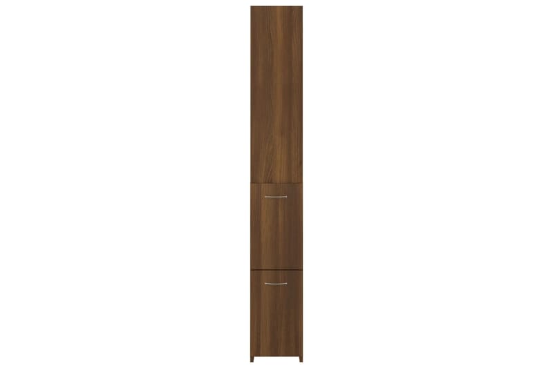 beBasic Kylpyhuoneen kaappi ruskea tammi 25x25x170 cm tekninen puu - Ruskea - Talo & remontointi - Keittiö & kylpyhuone - Kylpyhuone - Kylpyhuonekalusteet - Seinäkaappi & korkea kaappi