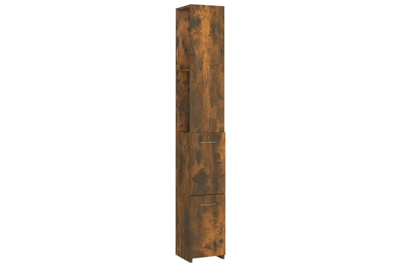 beBasic Kylpyhuoneen kaappi savutammi 25x25x170 cm tekninen puu - Ruskea - Talo & remontointi - Keittiö & kylpyhuone - Kylpyhuone - Kylpyhuonekalusteet - Seinäkaappi & korkea kaappi
