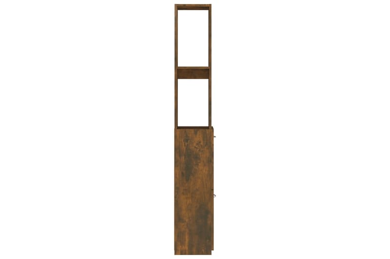 beBasic Kylpyhuoneen kaappi savutammi 25x25x170 cm tekninen puu - Ruskea - Talo & remontointi - Keittiö & kylpyhuone - Kylpyhuone - Kylpyhuonekalusteet - Seinäkaappi & korkea kaappi