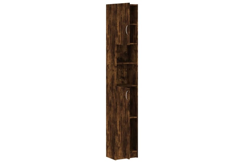 beBasic Kylpyhuoneen kaappi savutammi 32x25,5x190 cm tekninen puu - Ruskea - Talo & remontointi - Keittiö & kylpyhuone - Kylpyhuone - Kylpyhuonekalusteet - Seinäkaappi & korkea kaappi
