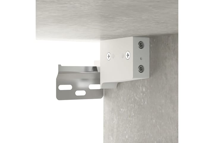 beBasic Seinäkiinnitettävä kylpyhuoneen kaappi harmaa 32x20x67 cm - Harmaa - Kylpyhuoneekaappi valaistuksella - Seinäkaappi & korkea kaappi - Kylpyhuonekaapit