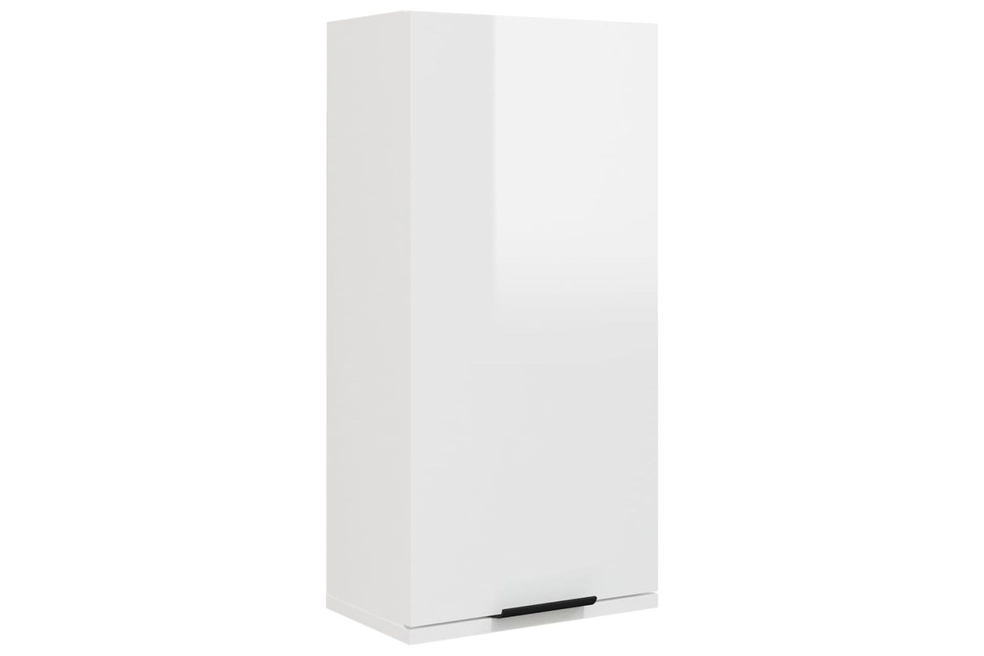 beBasic Seinäkiinnitettävä kylpyhuoneen kaappi korkeak valk 32x20x67 cm - Valkoinen - Talo & remontointi - Keittiö & kylpyhuone - Kylpyhuone - Kylpyhuonekalusteet - Kylpyhuonekaapit