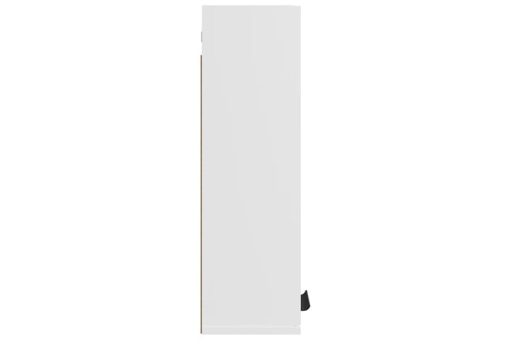 beBasic Seinäkiinnitettävä kylpyhuoneen kaappi valkoinen 32x20x67 cm - Valkoinen - Kylpyhuoneekaappi valaistuksella - Seinäkaappi & korkea kaappi - Kylpyhuonekaapit