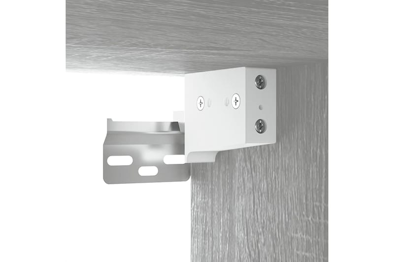 beBasic Peilikaappi LED-valoilla harmaa Sonoma 76x15x55 cm - Harmaa - Talo & remontointi - Keittiö & kylpyhuone - Kylpyhuone - Kylpyhuonekalusteet - Peilikaapit