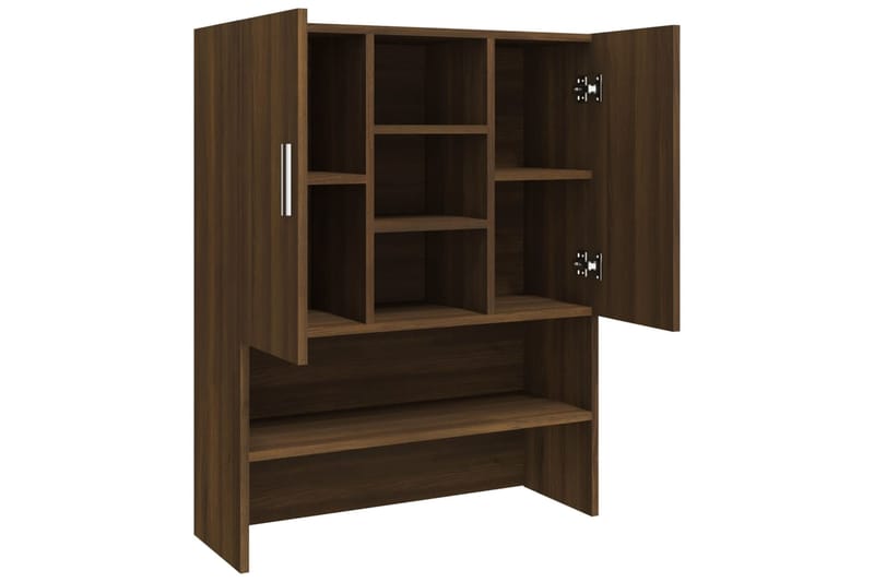 beBasic Pesukonekaappi ruskea tammi 70,5x25,5x90 cm - Talo & remontointi - Keittiö & kylpyhuone - Kylpyhuone - Kylpyhuonekalusteet - Kylpyhuonekaapit