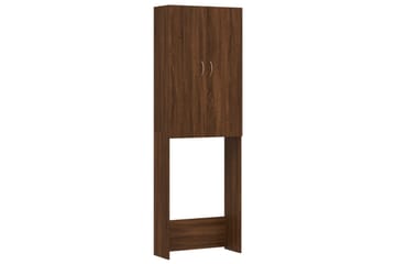 beBasic Pesukonekaappi ruskea tammi 64x25,5x190 cm - Talo & remontointi - Keittiö & kylpyhuone - Kylpyhuone - Kylpyhuonekalusteet - Kylpyhuonekaapit