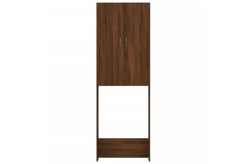 beBasic Pesukonekaappi ruskea tammi 64x25,5x190 cm - Talo & remontointi - Keittiö & kylpyhuone - Kylpyhuone - Kylpyhuonekalusteet - Kylpyhuonekaapit