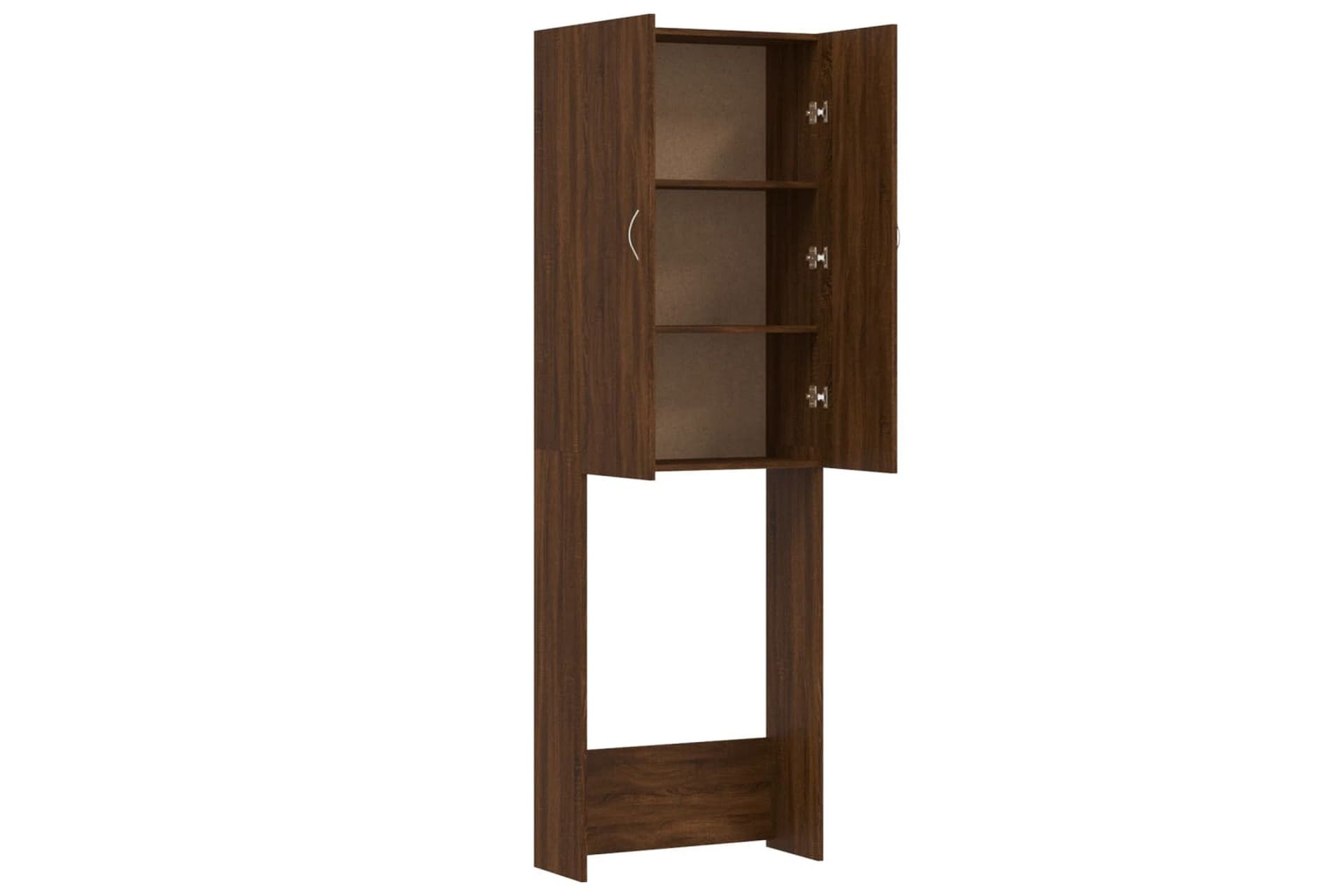beBasic Pesukonekaappi ruskea tammi 64x25,5x190 cm - Talo & remontointi - Keittiö & kylpyhuone - Kylpyhuone - Kylpyhuonekalusteet - Kylpyhuonekaapit