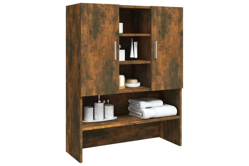 beBasic Pesukonekaappi savutammi 70,5x25,5x90 cm - Talo & remontointi - Keittiö & kylpyhuone - Kylpyhuone - Kylpyhuonekalusteet - Kylpyhuonekaapit