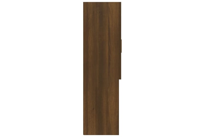 beBasic Pesukonekaappi ruskea tammi 70,5x25,5x90 cm - Kylpyhuonekaapit