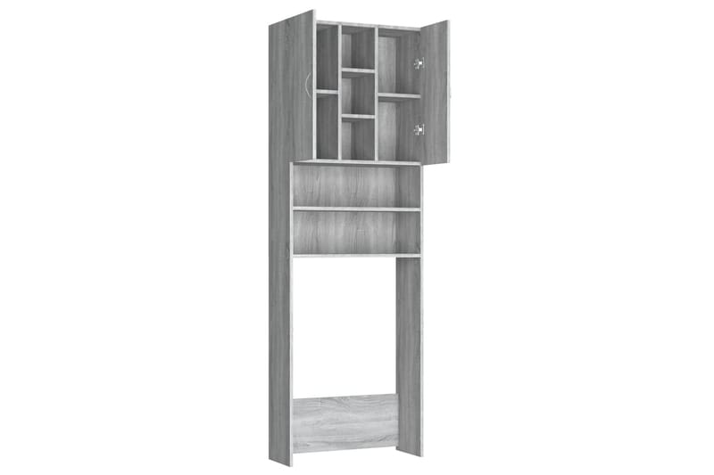 beBasic Pesukonekaappi harmaa Sonoma 64x25,5x190 cm - Talo & remontointi - Keittiö & kylpyhuone - Kylpyhuone - Kylpyhuonekalusteet - Kylpyhuonekaapit
