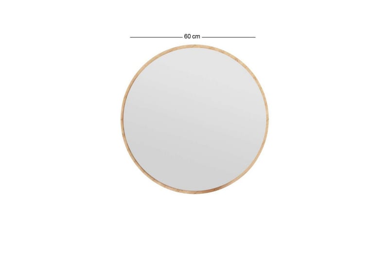 Buhem Kylpyhuoneen peili 60 cm Pyöreä - Marmori - Talo & remontointi - Keittiö & kylpyhuone - Kylpyhuone - Kylpyhuonekalusteet - Kylpyhuoneen peilit