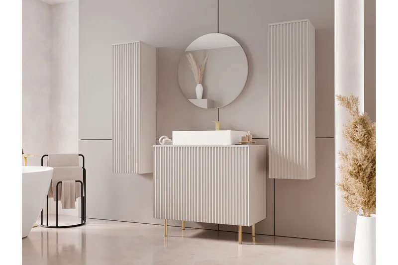 Casa Täydellinen Huonekalupaketti - Beige - Talo & remontointi - Keittiö & kylpyhuone - Kylpyhuone - Kylpyhuonekalusteet - Kylpyhuonekalustepaketit