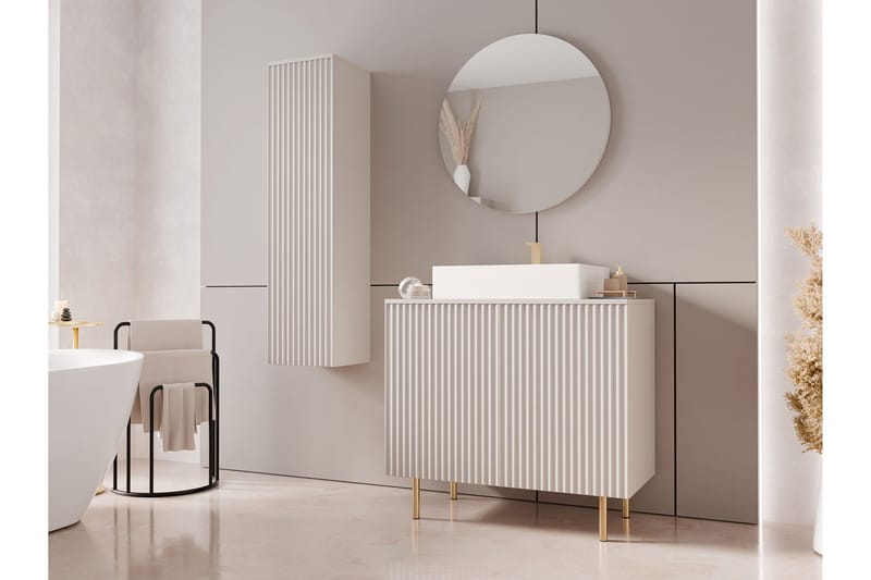 Casa Täydellinen Huonekalupaketti - Beige - Talo & remontointi - Keittiö & kylpyhuone - Kylpyhuone - Kylpyhuonekalusteet - Kylpyhuonekalustepaketit