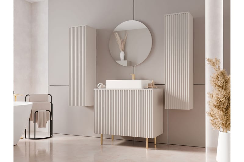 Casa Täydellinen Huonekalupaketti - Beige - Talo & remontointi - Keittiö & kylpyhuone - Kylpyhuone - Kylpyhuonekalusteet - Kylpyhuonekalustepaketit