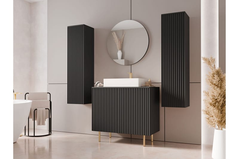 Casa Täydellinen Huonekalupaketti - Musta - Talo & remontointi - Keittiö & kylpyhuone - Kylpyhuone - Kylpyhuonekalusteet - Kylpyhuonekalustepaketit