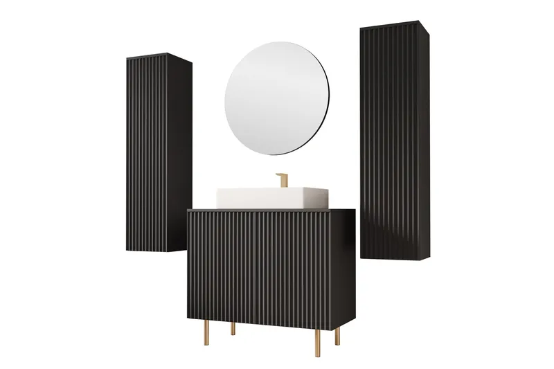 Casa Täydellinen Huonekalupaketti, Musta