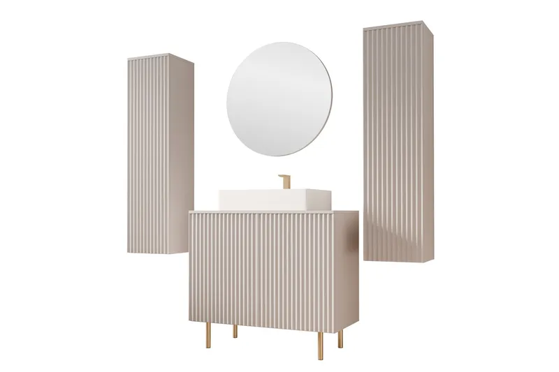 Casa Täydellinen Huonekalupaketti - Valkoinen - Talo & remontointi - Keittiö & kylpyhuone - Kylpyhuone - Kylpyhuonekalusteet - Kylpyhuonekalustepaketit