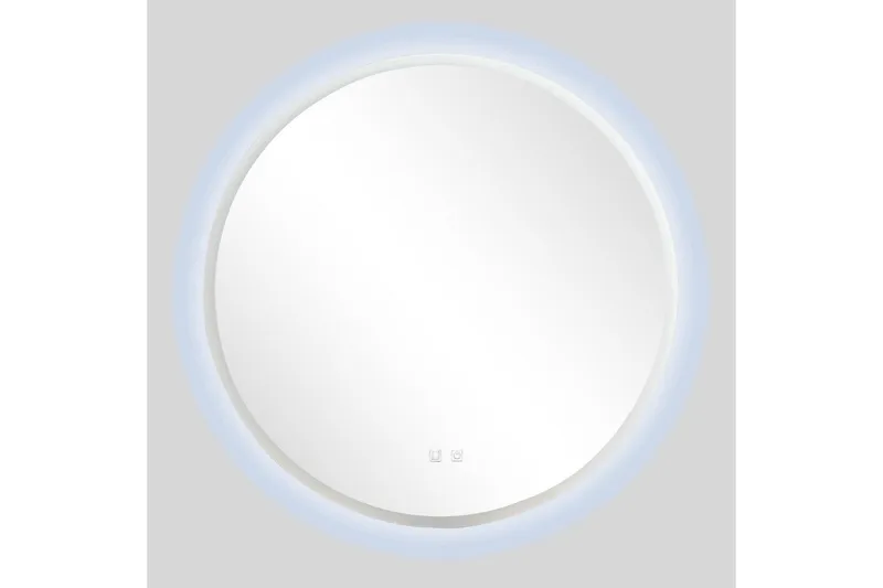 Clas Pyöreä Kylpyhuoneen Peili LED-valaistuksella 120 cm - Anti-Fog ja Touch-ohjaus - Talo & remontointi - Keittiö & kylpyhuone - Kylpyhuone - Kylpyhuonekalusteet - Kylpyhuoneen peilit