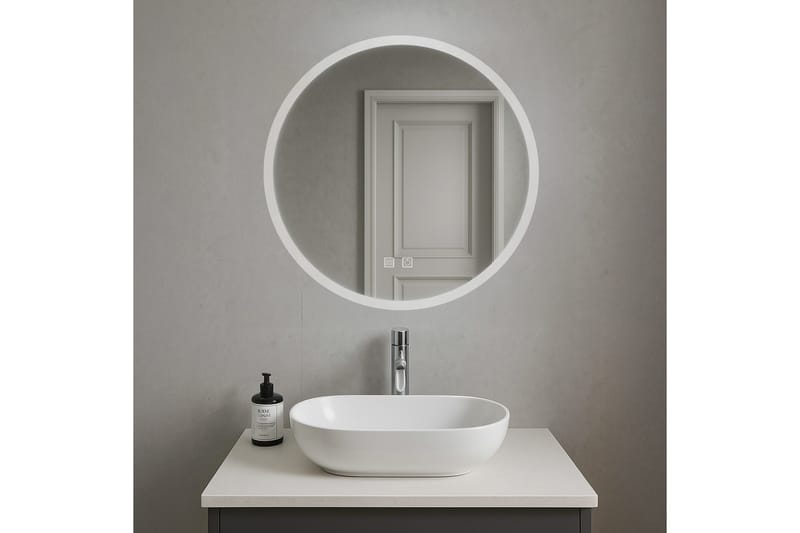 Clas Pyöreä Kylpyhuoneen Peili LED-valaistuksella 120 cm - Anti-Fog ja Touch-ohjaus - Talo & remontointi - Keittiö & kylpyhuone - Kylpyhuone - Kylpyhuonekalusteet - Kylpyhuoneen peilit