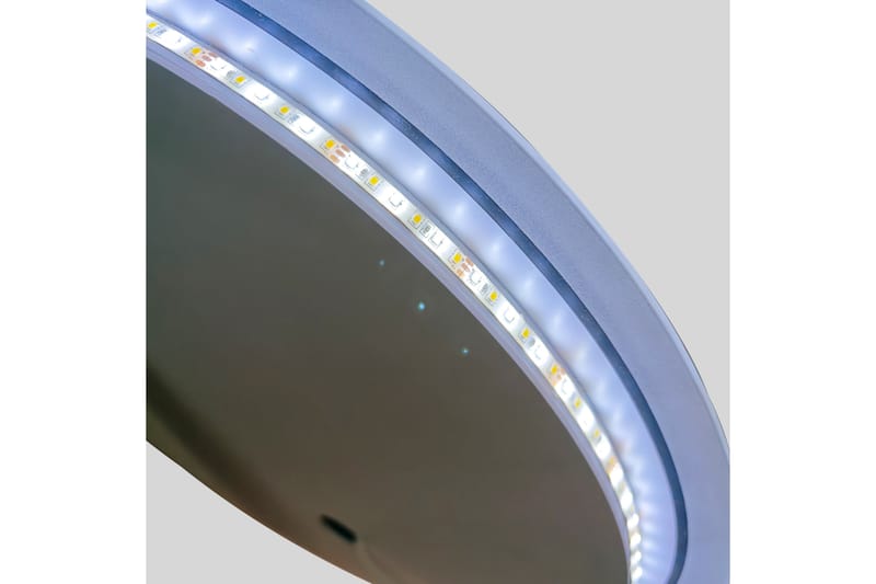 Clas Pyöreä Kylpyhuoneen Peili LED-valaistuksella 120 cm - Läpinäkyvä - Talo & remontointi - Keittiö & kylpyhuone - Kylpyhuone - Kylpyhuonekalusteet - Kylpyhuoneen peilit