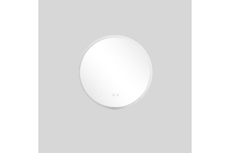 Clas Pyöreä Kylpyhuoneen Peili LED-valaistuksella 60 cm - Läpinäkyvä - Talo & remontointi - Keittiö & kylpyhuone - Kylpyhuone - Kylpyhuonekalusteet - Kylpyhuoneen peilit