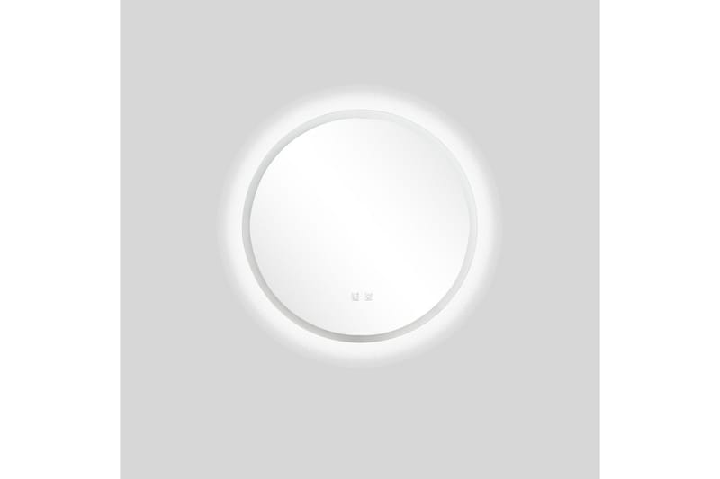 Clas Pyöreä Kylpyhuoneen Peili LED-valaistuksella 60 cm - Läpinäkyvä - Talo & remontointi - Keittiö & kylpyhuone - Kylpyhuone - Kylpyhuonekalusteet - Kylpyhuoneen peilit