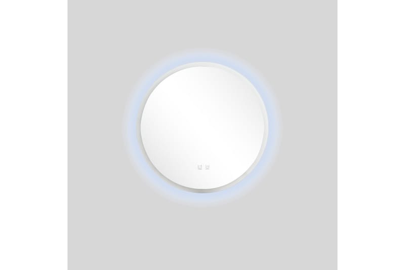 Clas Pyöreä Kylpyhuoneen Peili LED-valaistuksella 60 cm - Läpinäkyvä - Talo & remontointi - Keittiö & kylpyhuone - Kylpyhuone - Kylpyhuonekalusteet - Kylpyhuoneen peilit