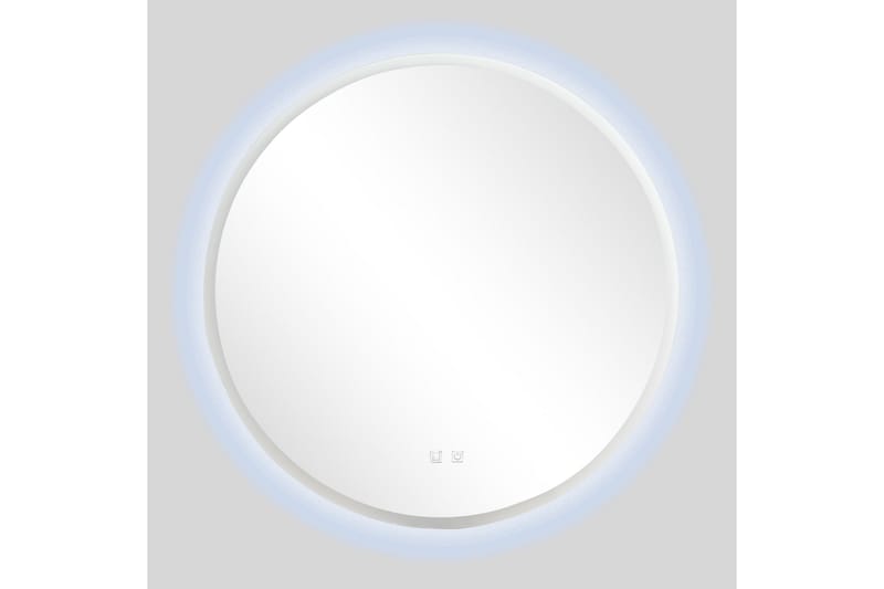 Clas Pyöreä Kylpyhuoneen Peili LED-valaistuksella 120 cm - Läpinäkyvä - Talo & remontointi - Keittiö & kylpyhuone - Kylpyhuone - Kylpyhuonekalusteet - Kylpyhuoneen peilit