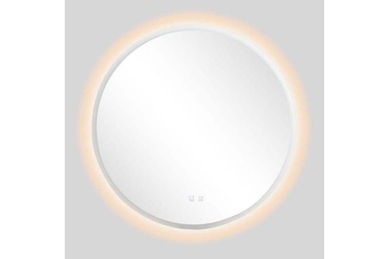 Clas Pyöreä Kylpyhuoneen Peili LED-valaistuksella 120 cm - Läpinäkyvä - Talo & remontointi - Keittiö & kylpyhuone - Kylpyhuone - Kylpyhuonekalusteet - Kylpyhuoneen peilit