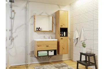 Ekomi Kylpyhuonekalustesetti 133 cm - Talo & remontointi - Keittiö & kylpyhuone - Kylpyhuone - Kylpyhuonekalusteet - Kylpyhuonekalustepaketit