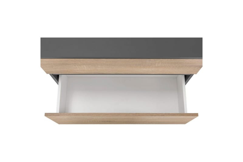 Högskåp till badrum Loft24 Tvättställsskåp Wisla Graphite Grey, Dark Colored Wood - Talo & remontointi - Keittiö & kylpyhuone - Kylpyhuone - Kylpyhuonekalusteet - Kylpyhuonekaapit