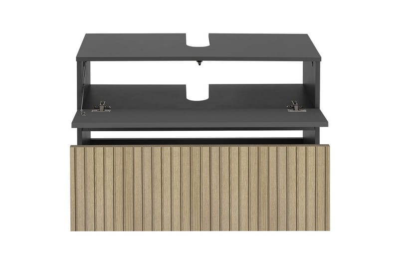 Högskåp till badrum Loft24 Tvättställsskåp Wisla Luonto - Talo & remontointi - Keittiö & kylpyhuone - Kylpyhuone - Kylpyhuonekalusteet - Allaskaappi