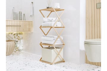 Harinder Kylpyhuonekaappi 39 cm - Beige - Talo & remontointi - Keittiö & kylpyhuone - Kylpyhuone - Kylpyhuonekalusteet - Kylpyhuoneen säilytys