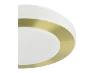 Kattovalaisin Eglo Led Carpi - Valkoinen/Messinki - Talo & remontointi - Keittiö & kylpyhuone - Kylpyhuone - Kylpyhuonekalusteet - Kylpyhuoneen valaistus