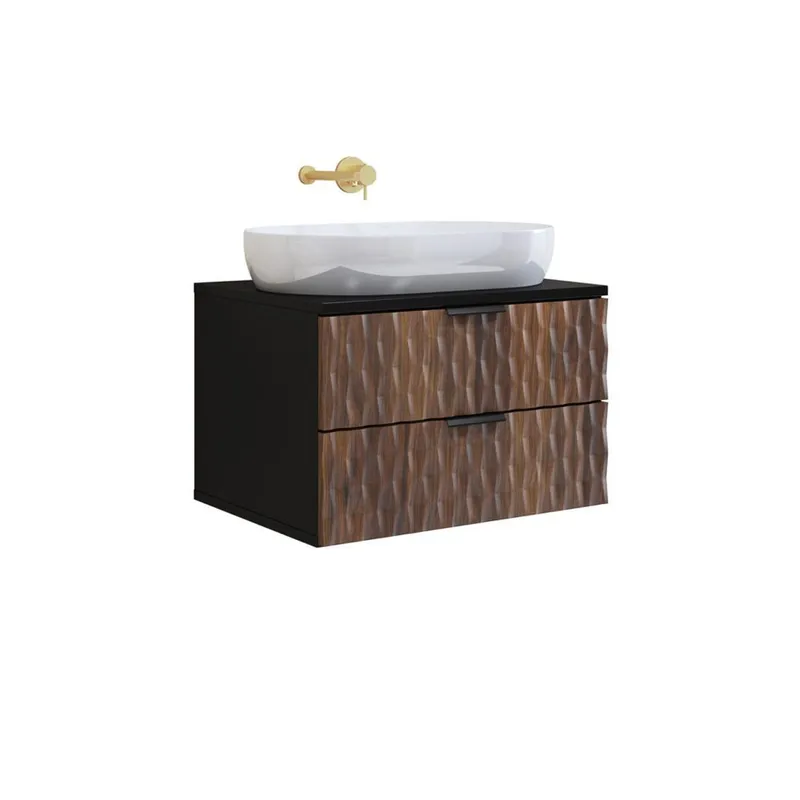 Kylpyhuoneen allaskaappi Enzo kahdella vetolaatikolla seinään kiinnitettävä - 63 cm - Talo & remontointi - Keittiö & kylpyhuone - Kylpyhuone - Kylpyhuonekalusteet - Seinäkaappi & korkea kaappi