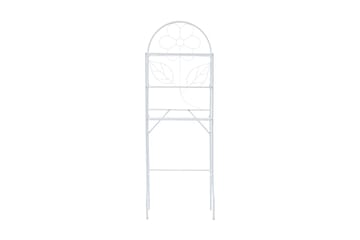 WC-hylly 60x33x174 cm valkoinen - Valkoinen - Talo & remontointi - Keittiö & kylpyhuone - Kylpyhuone - Kylpyhuonekalusteet - Kylpyhuoneen hyllyt