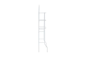 WC-hylly 60x33x174 cm valkoinen - Valkoinen - Talo & remontointi - Keittiö & kylpyhuone - Kylpyhuone - Kylpyhuonekalusteet - Kylpyhuoneen hyllyt