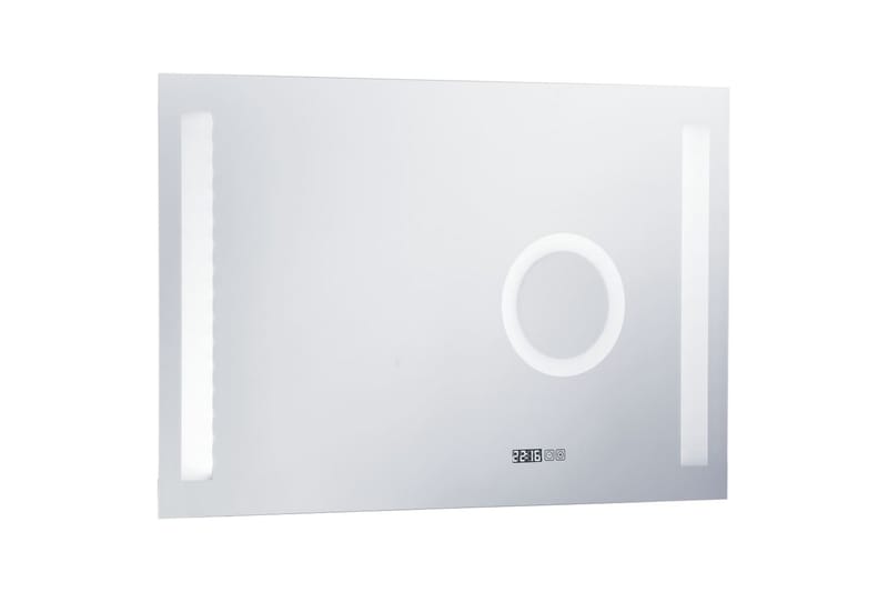 Kylpyhuoneen LED-seinäpeili kosketussensorilla 100x60 cm - Hopea - Talo & remontointi - Keittiö & kylpyhuone - Kylpyhuone - Kylpyhuonekalusteet - Kylpyhuoneen peilit