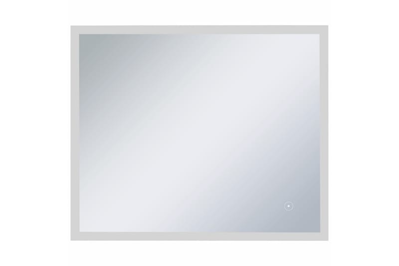 Kylpyhuoneen LED-seinäpeili kosketussensorilla 60x50 cm - Hopea - Talo & remontointi - Keittiö & kylpyhuone - Kylpyhuone - Kylpyhuonekalusteet - Kylpyhuoneen peilit