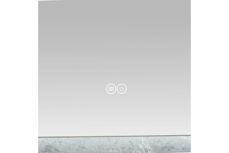 Kylpyhuoneen peili 60x80 cm LED-valaistuksella ja huurteenestolla - Talo & remontointi - Keittiö & kylpyhuone - Kylpyhuone - Kylpyhuonekalusteet - Kylpyhuoneen peilit