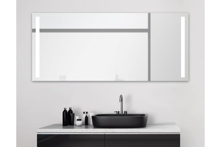 Peili Delaryd 160x70 cm - Hopea - Peili - Kylpyhuoneen peilit - Kylpyhuonepeili valaistuksella